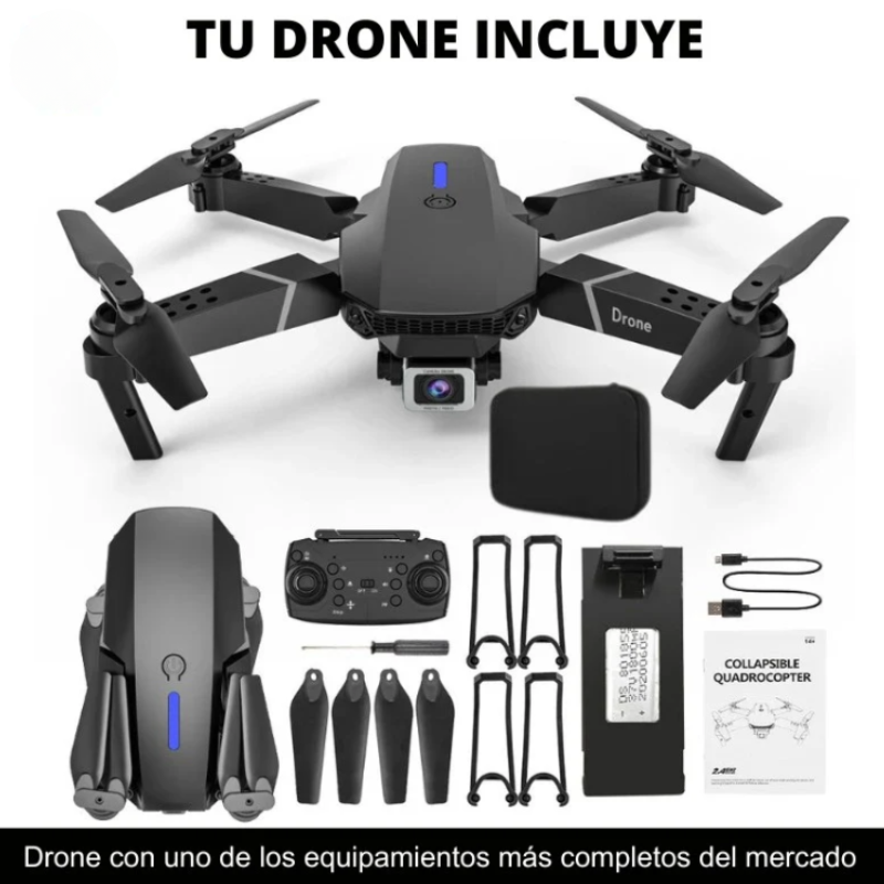 Dron DualView™ Doble Cámara 4K – Con Maletín Gratis