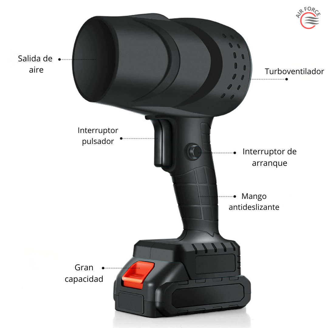 Soplador Inalámbrico Air Force™ + 2 Baterías