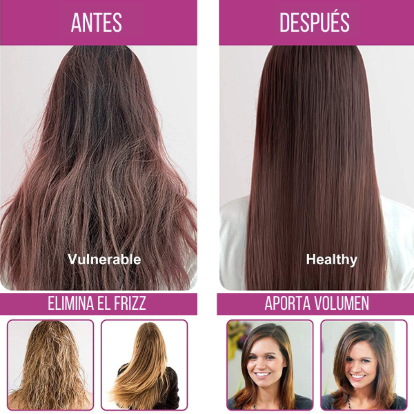 LissGrow™ – Cepillo Alisador