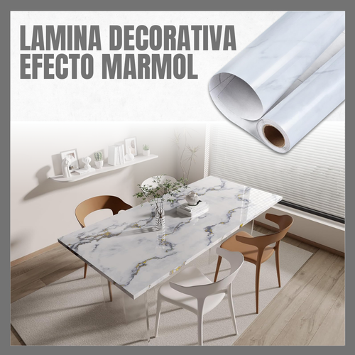 Lámina efecto mármol