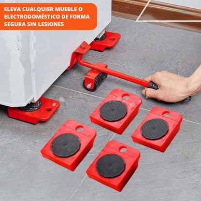 LevantaMuebles™ – Incluye 4 ruedas de regalo