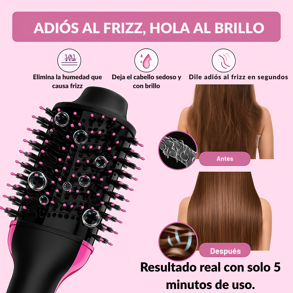 DRYING BRUSH Secador 3 En 1 De Cabello