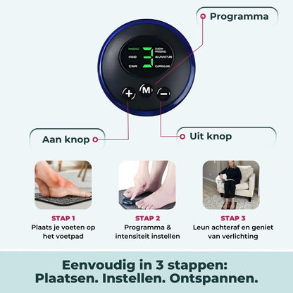 ReliveX™ Voetmassager – Verminder zichtbare spataderen, in slechts 15 minuten per dag - ReliveX