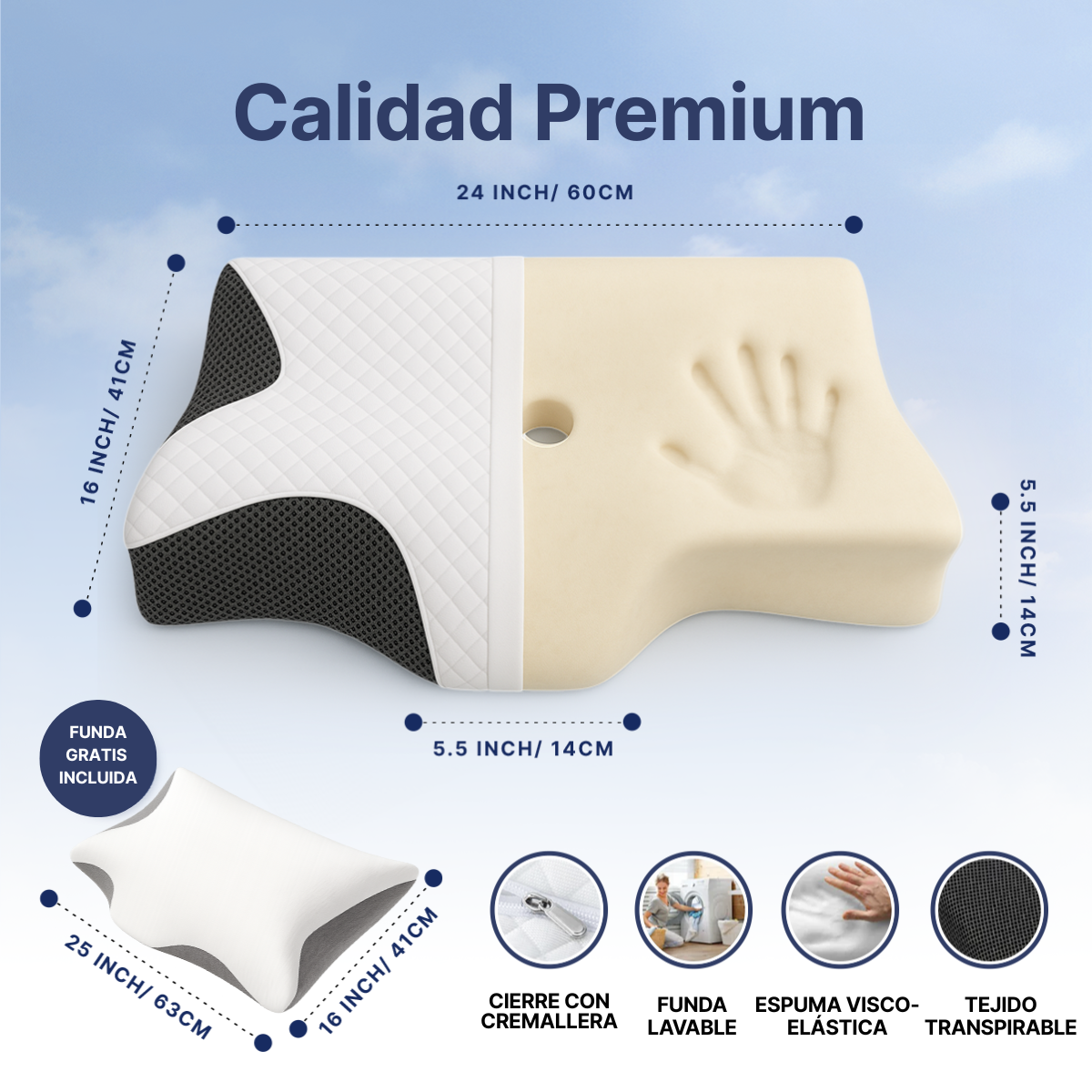 Somnia™ – Almohada Cervical