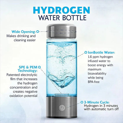 Hydrogen Generator Water Bottle 420ml